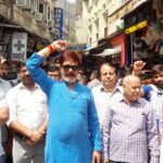 फिर उठी पुल की मांग “‘व्यापारियों ने किया जोरदार प्रदर्शन