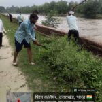 कावड़ यात्रा की तैयारी शुरू ,, नहर पटरी पर चल रहा है सफाई कार्य